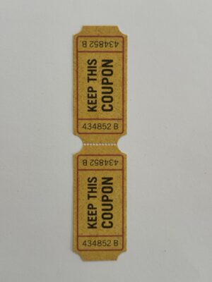 13.5cm x 3.5cm - Ticket 434852 B