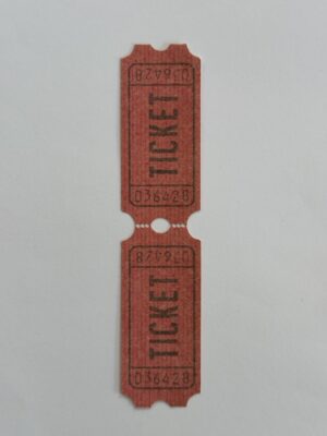 13.5cm x 3.5cm - Ticket Ticket