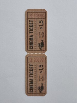 13.5cm x 3.5cm - Ticket 28305