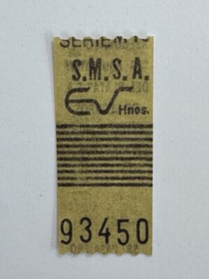 7cm x 3cm - Ticket 93450