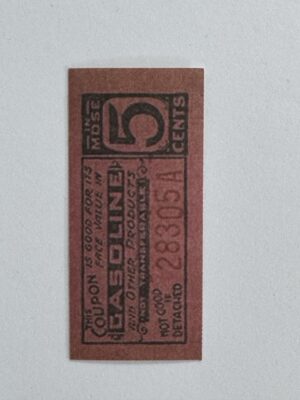 6.5cm x 3cm - Ticket 5