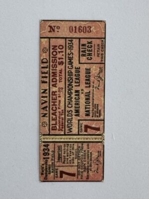 7.5cm x 3cm - Ticket 01603