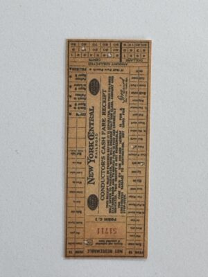 8cm x 3cm - Ticket 51711