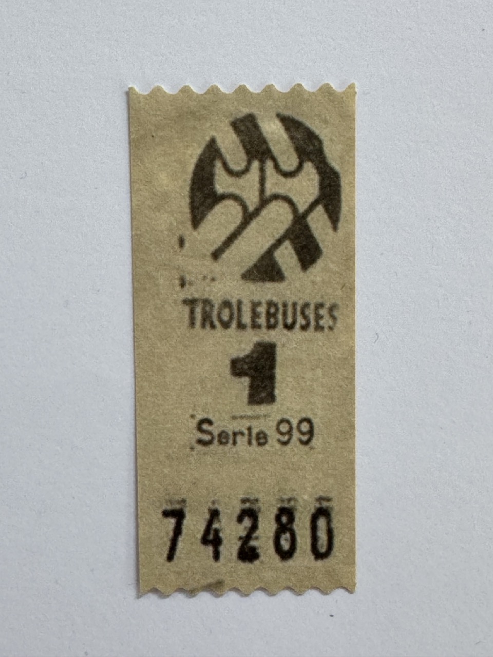 7cm x 3cm - Ticket 74280