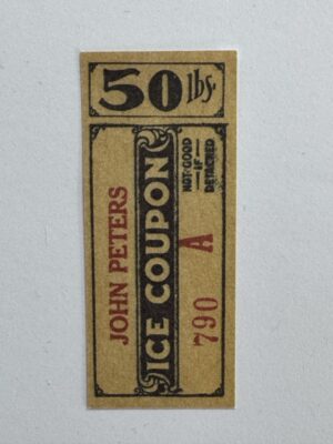 7cm x 3cm - Ticket 790