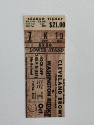 8cm x 3cm - Ticket K10