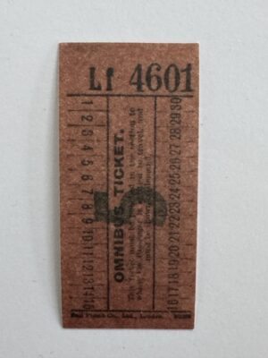 6.5cm x 3cm - Ticket 5