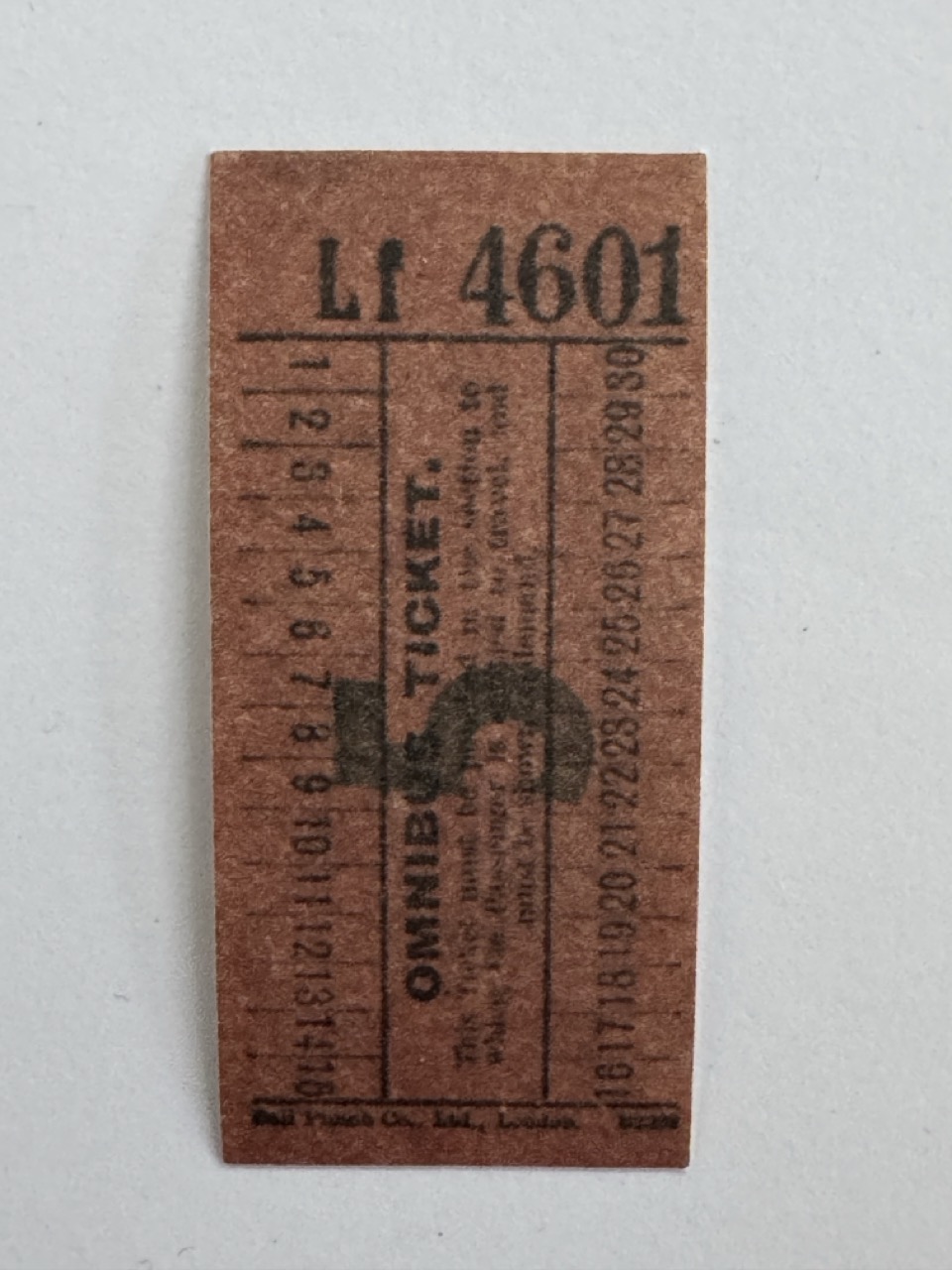 6.5cm x 3cm - Ticket 5