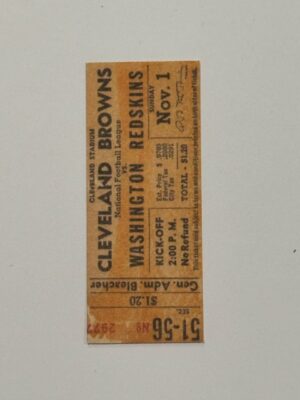 7.5cm x 3cm - Ticket 51-56