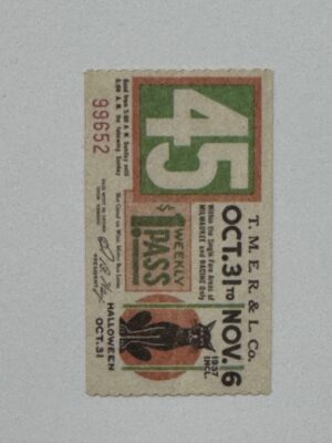 5cm x 3cm - Ticket 45