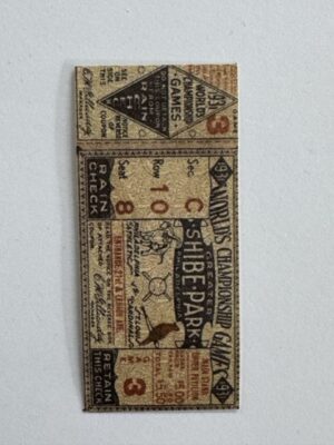 6.25cm x 3cm - Ticket 3