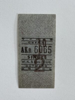 6.25cm x 3cm - Ticket 6065