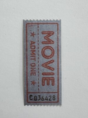7cm x 3cm - Ticket Movie