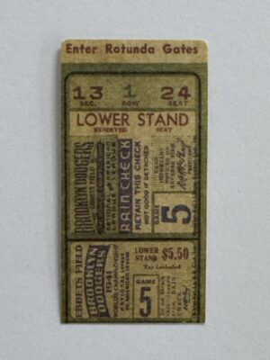 5.75cm x 3cm - Ticket 5