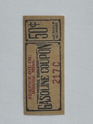 7.25cm x 3cm - Ticket 217C