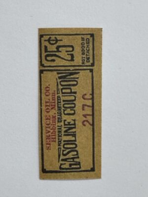 7cm x 3cm - Ticket 217C