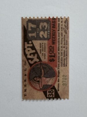 5cm x 3cm - Ticket Sept 17