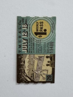 5cm x 3cm - Ticket July 12
