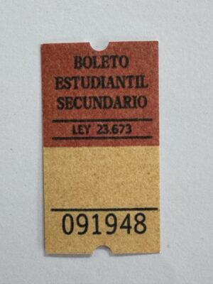 5cm x 3cm - Ticket 091948