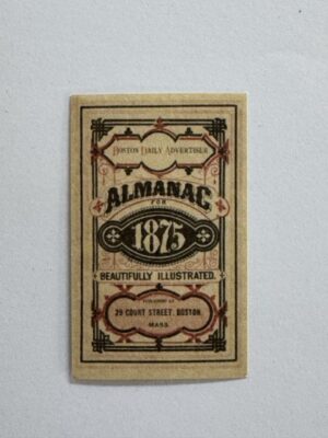 5cm x 3cm - Ticket 1875