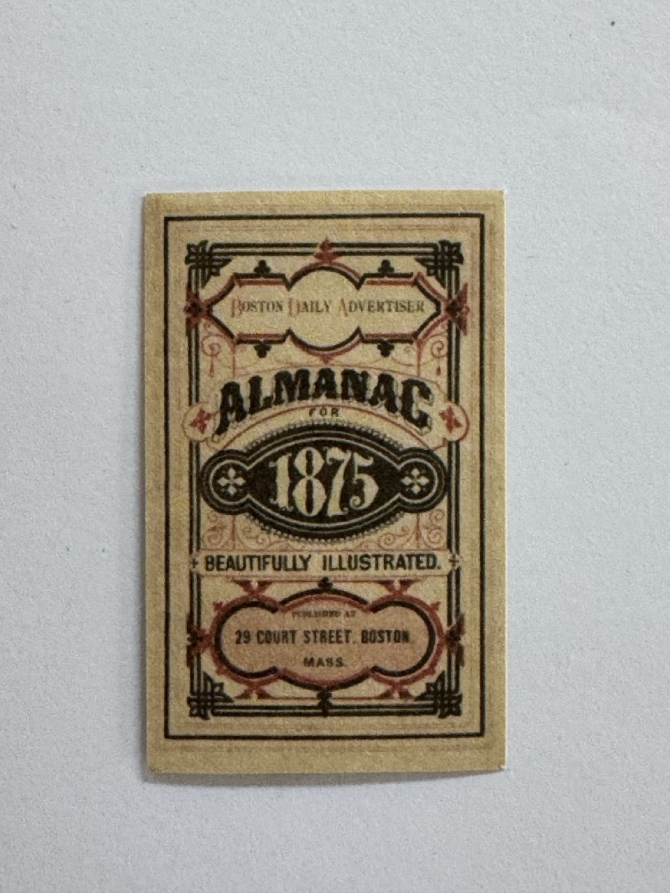 5cm x 3cm - Ticket 1875