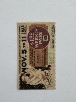 5cm x 3cm - Ticket Nov 5