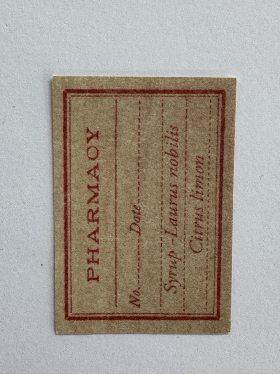 5cm x 3cm - Ticket Pharmacy