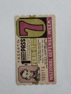 5cm x 3cm - Ticket 7
