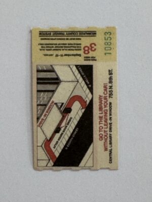 5cm x 3cm - Ticket 10853