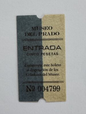 5cm x 3cm - Ticket 004799