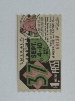 5cm x 3cm - Ticket 37