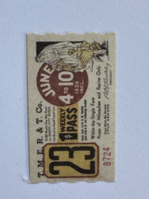 5cm x 3cm - Ticket 23