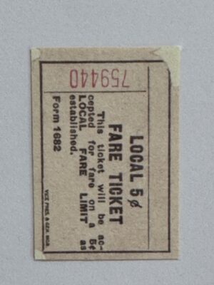 4.5cm x 3cm - Ticket 759440