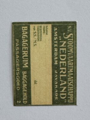 4cm x 3cm - Ticket Nederland