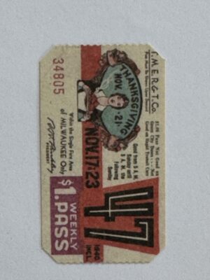 5cm x 3cm - Ticket 47
