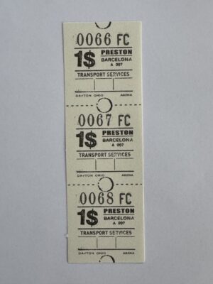 15cm x 5cm - Ticket 0066