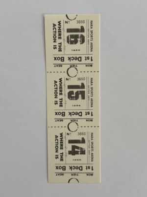 15cm x 5cm - Ticket 16