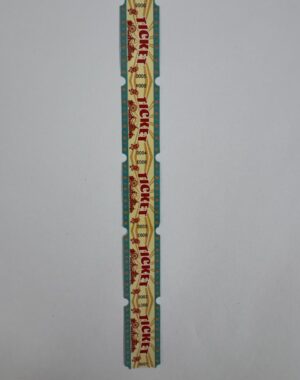 25cm x 2.5cm - 5 x Tickets