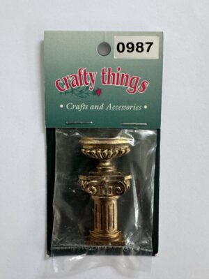 5cm x 2.5cm - Classical Pillar Embellishment