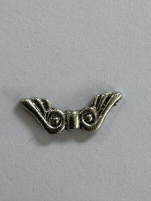 2cm x 1.75cm - Silver Metal Wings