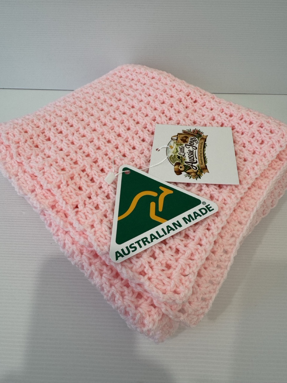 Crochet Baby Blanket - 85 x 95cm - Image 4