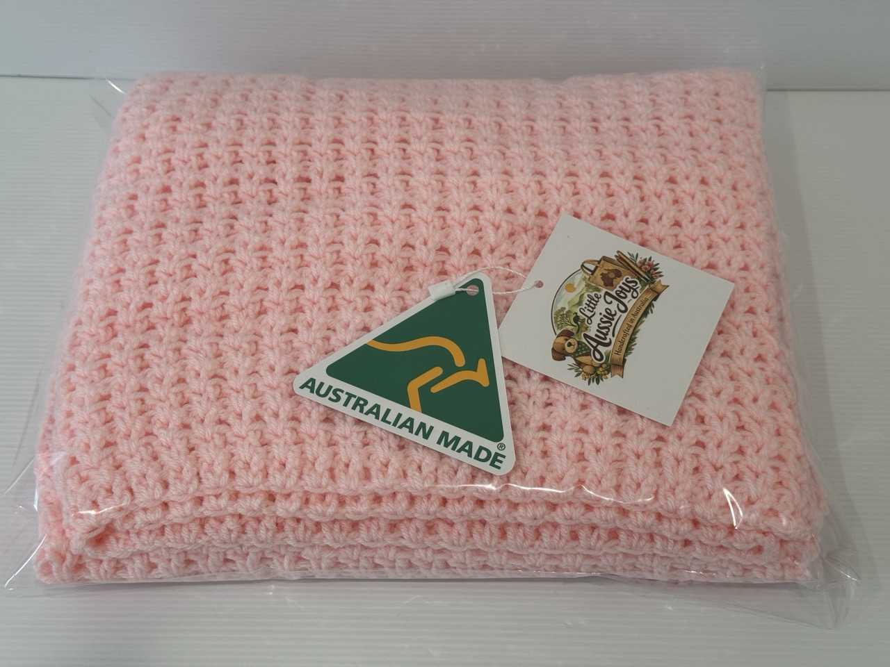 Crochet Baby Blanket - 85 x 90cm - Image 5