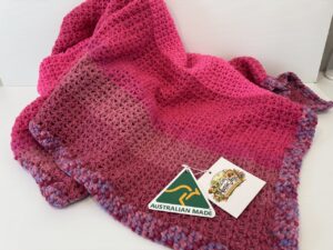 Crochet Baby Blanket - 95 x 120cm