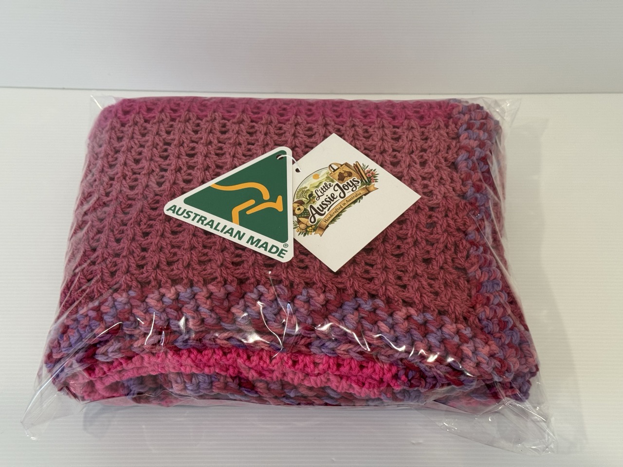 Crochet Baby Blanket - 95 x 120cm - Image 4