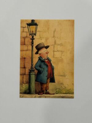 14.5cm x 10cm Post Card - Gentleman