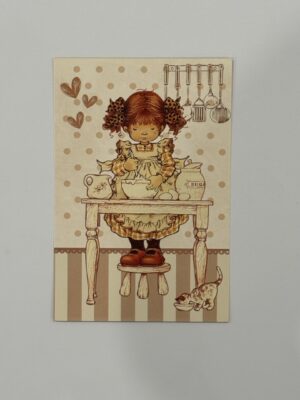 14.5cm x 10cm Post Card - Sweet Baking