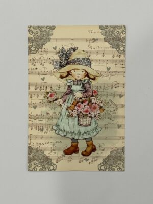 14.5cm x 10cm Post Card - Sweet Tunes