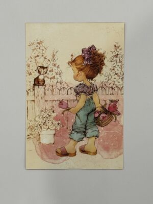 14.5cm x 10cm Post Card - Little Gardner