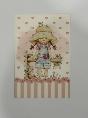 14.5cm x 10cm Post Card - Sitting On The Fence