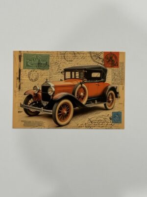 14.5cm x 10cm Post Card - Ford Model A Cabriolet